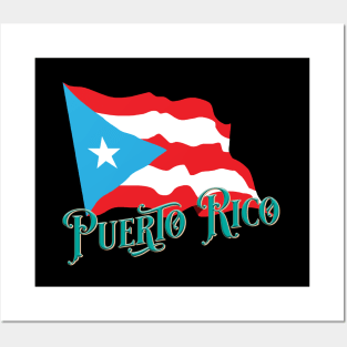 Puerto Rico Flag Posters and Art